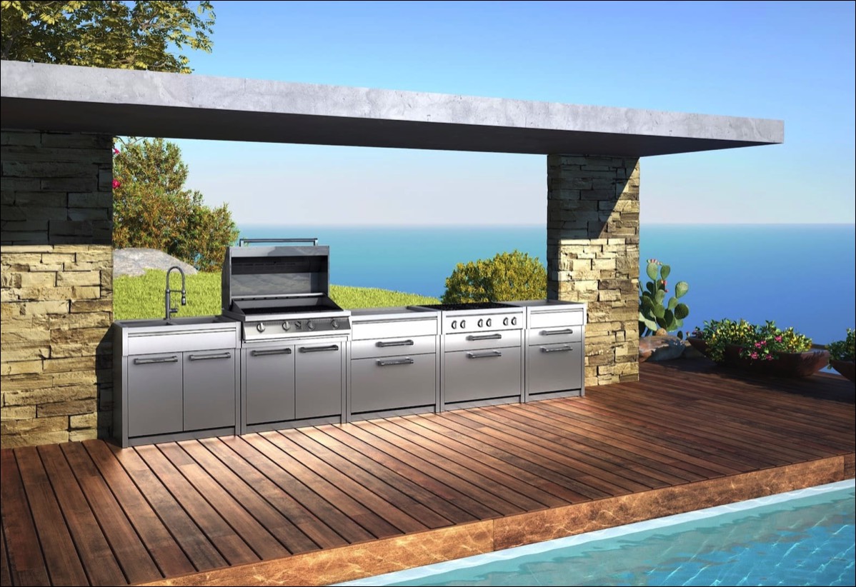 Steel Cucine Outdoorküche